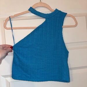 Blue Zara top